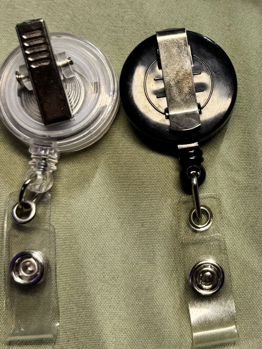 Two Autumn Pumpkin Retractable Badge Reels - Picture 2 of 7